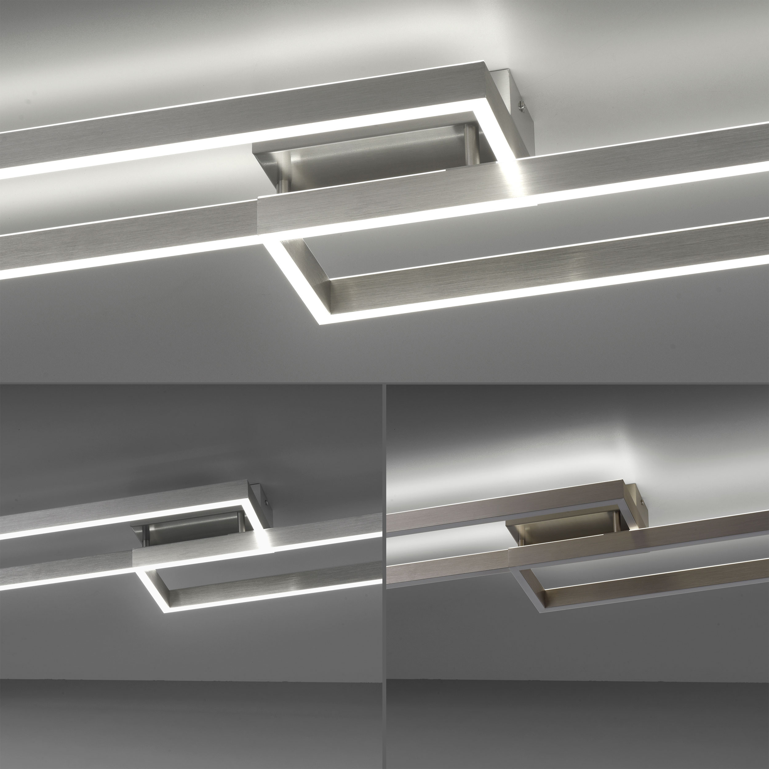 Paul NeuhausLED-Deckenleuchte 2flg