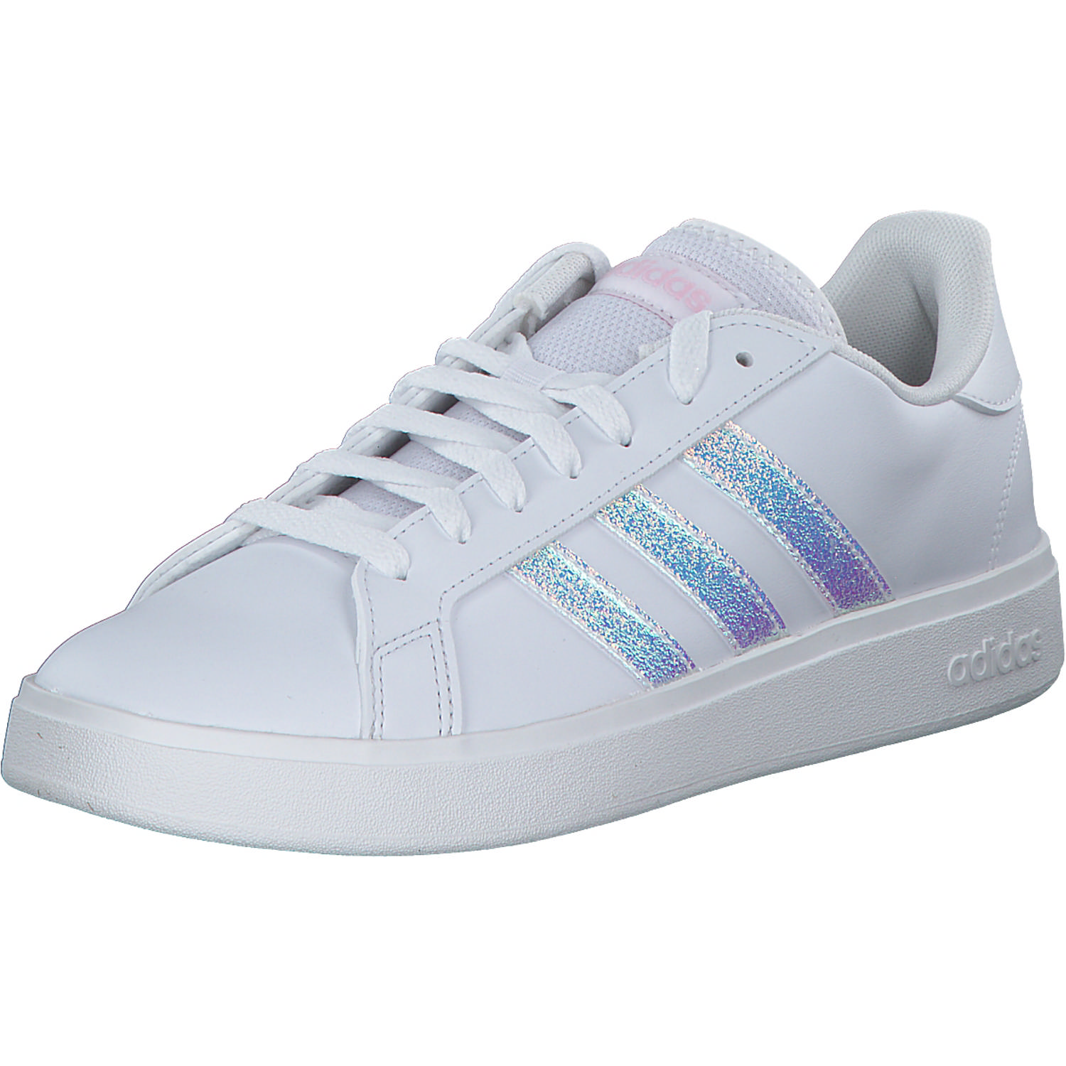 Adidas Grand Court Base 2.0 W, Schnürschuhe, Damen, Weiß