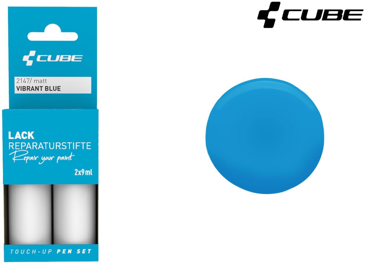 Cube Lackreparaturstift Set VIBRANT BLUE kaufen | Bike-Discount