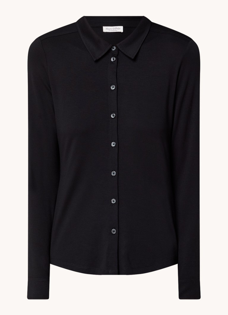 Marc O'Polo Blouse made of jersey with stretch