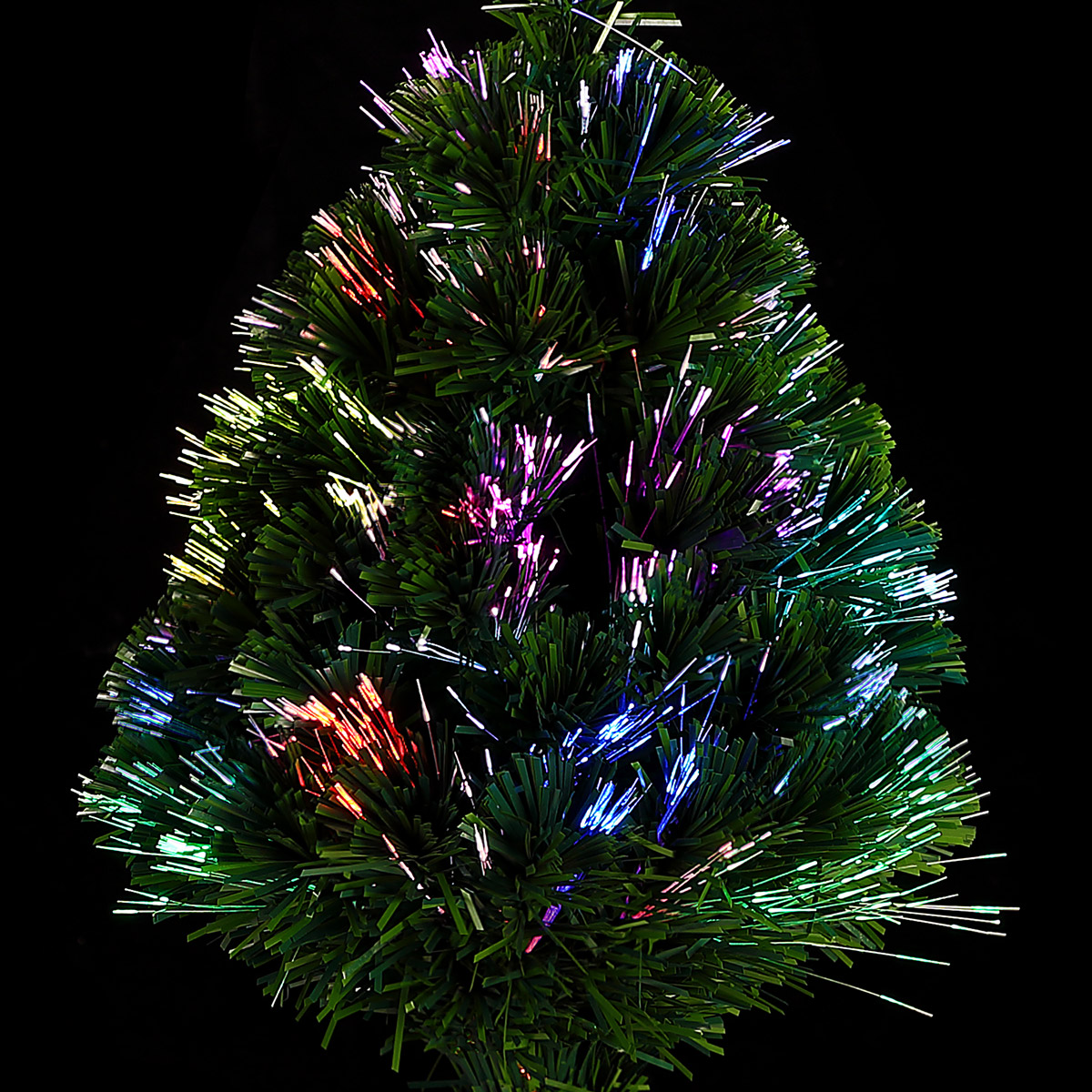 Casaria Weihnachtsbaum Glasfaser LED 60cm grün