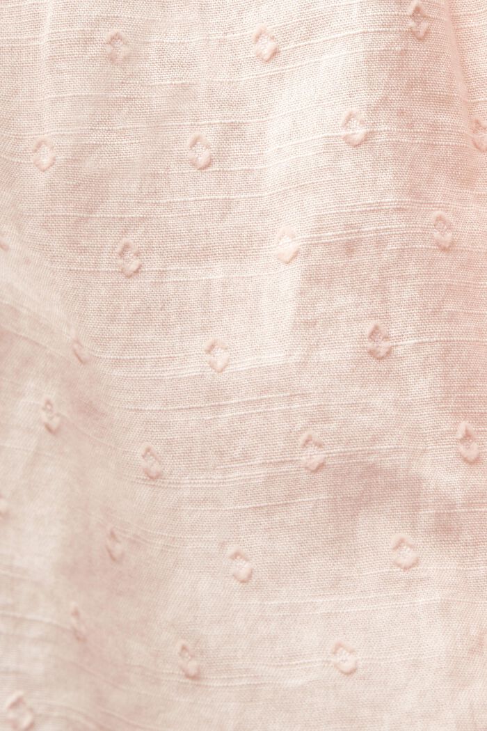Plumetis-Bluse aus Baumwolle