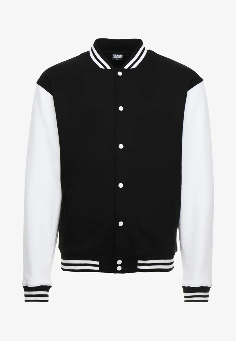 Sudadera con cremallera Urban Classics COLLEGE