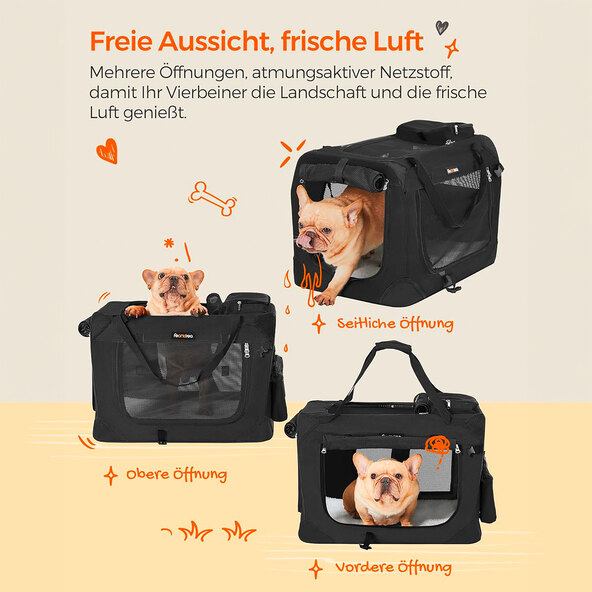 Hunde-Transportbox, faltbar