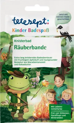 TETESEPT Kinder Badespaß Knisterbad Räuberbande  50 g  Salz