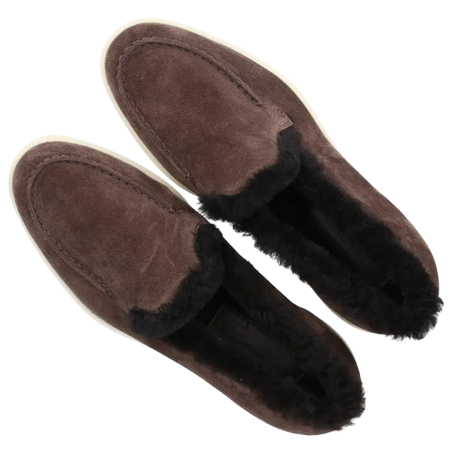 Santoni - Stiefeletten 58888 Veloursleder - braun