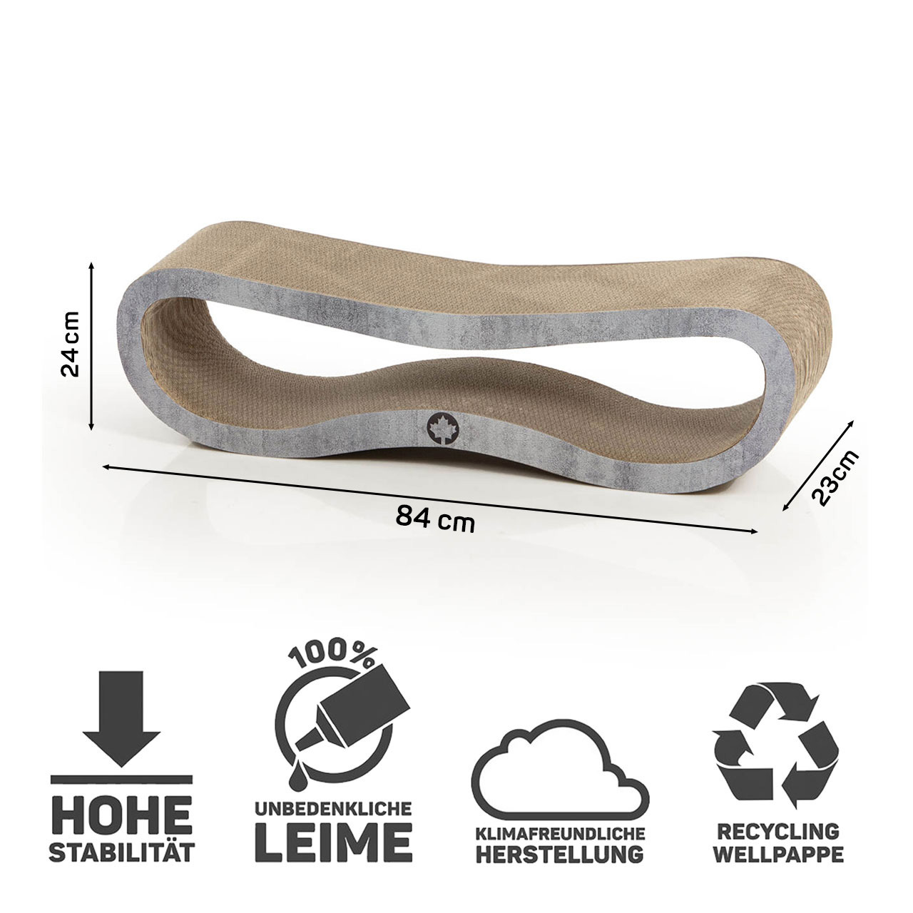 Canadian Cat Company Kratzbäume Canadian Cat Company Kratzbrett Orbit 2.0 grau