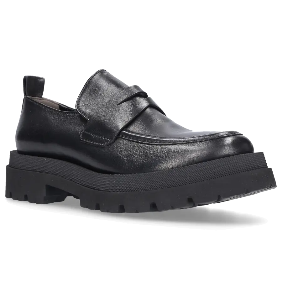 305 SOBE - Loafer HUSKIE Kalbsleder - schwarz