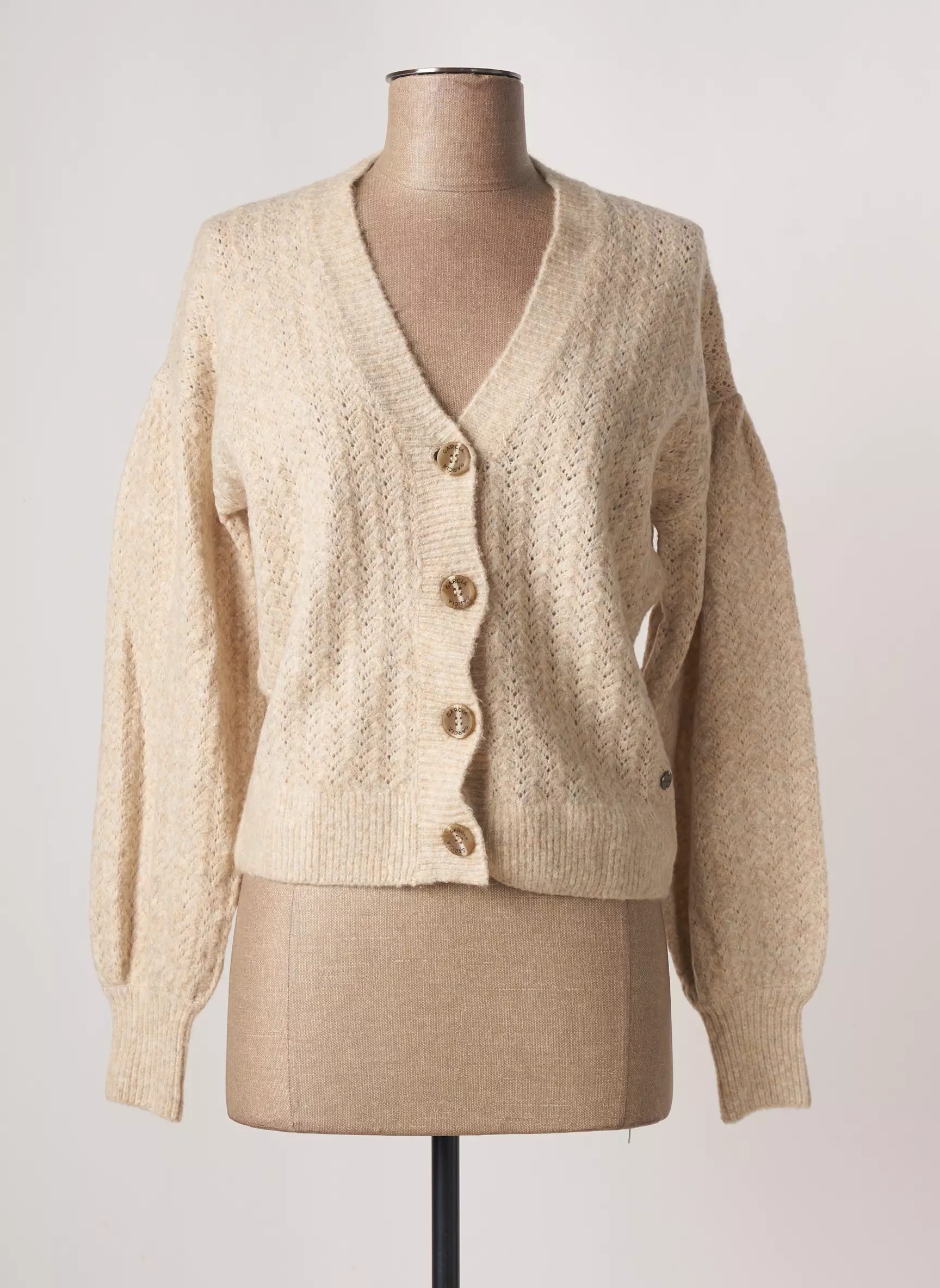 Garcia Cardigans Femme couleur beige