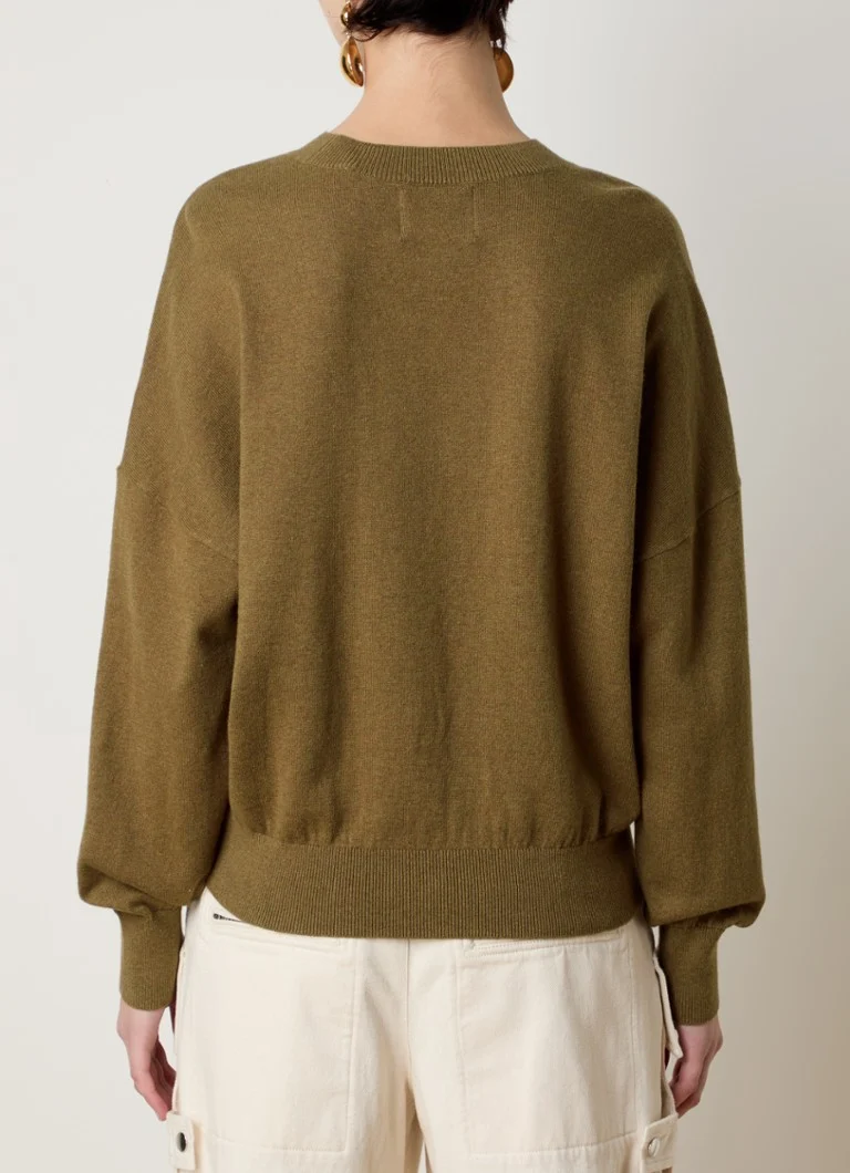 Feinstrickpullover von Isabel Marant Marisan mit eingestricktem Logo