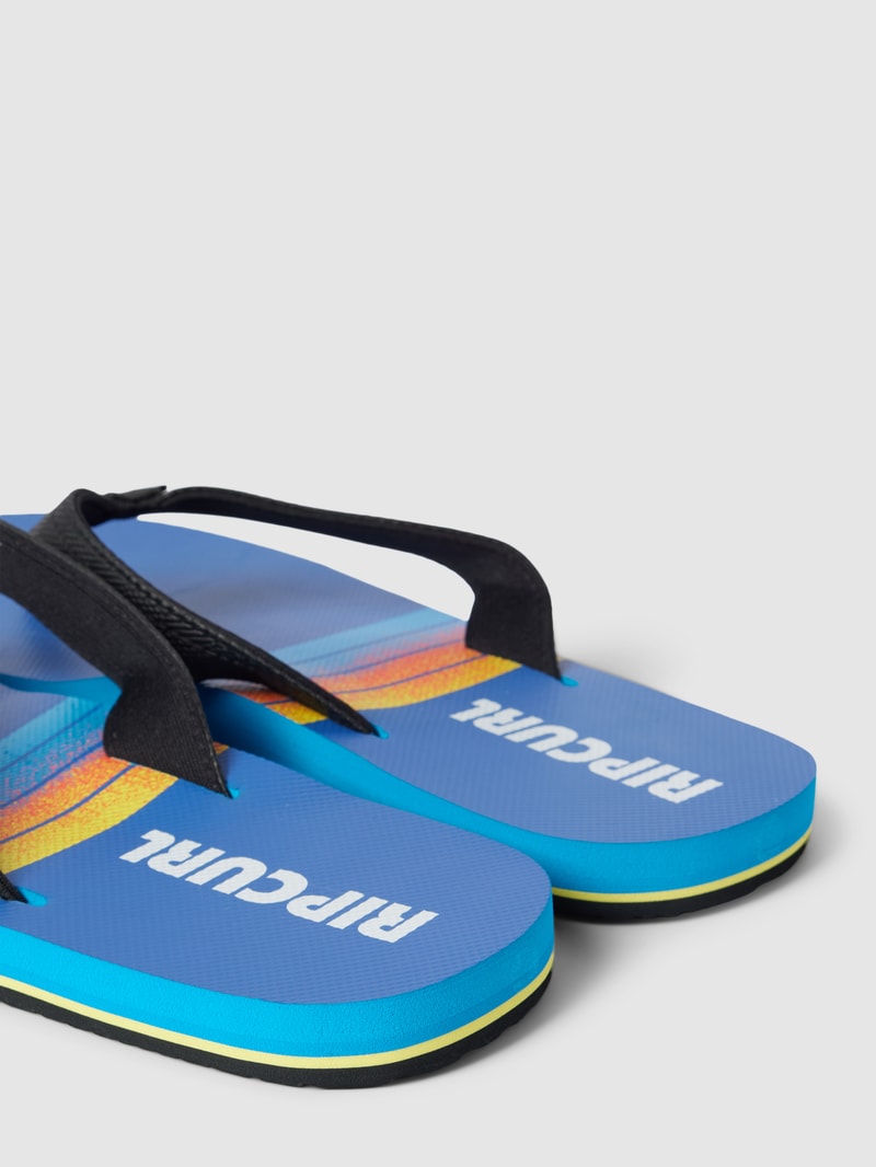 Zehentrenner mit Label-Details Modell 'RIPPER' in royalblau