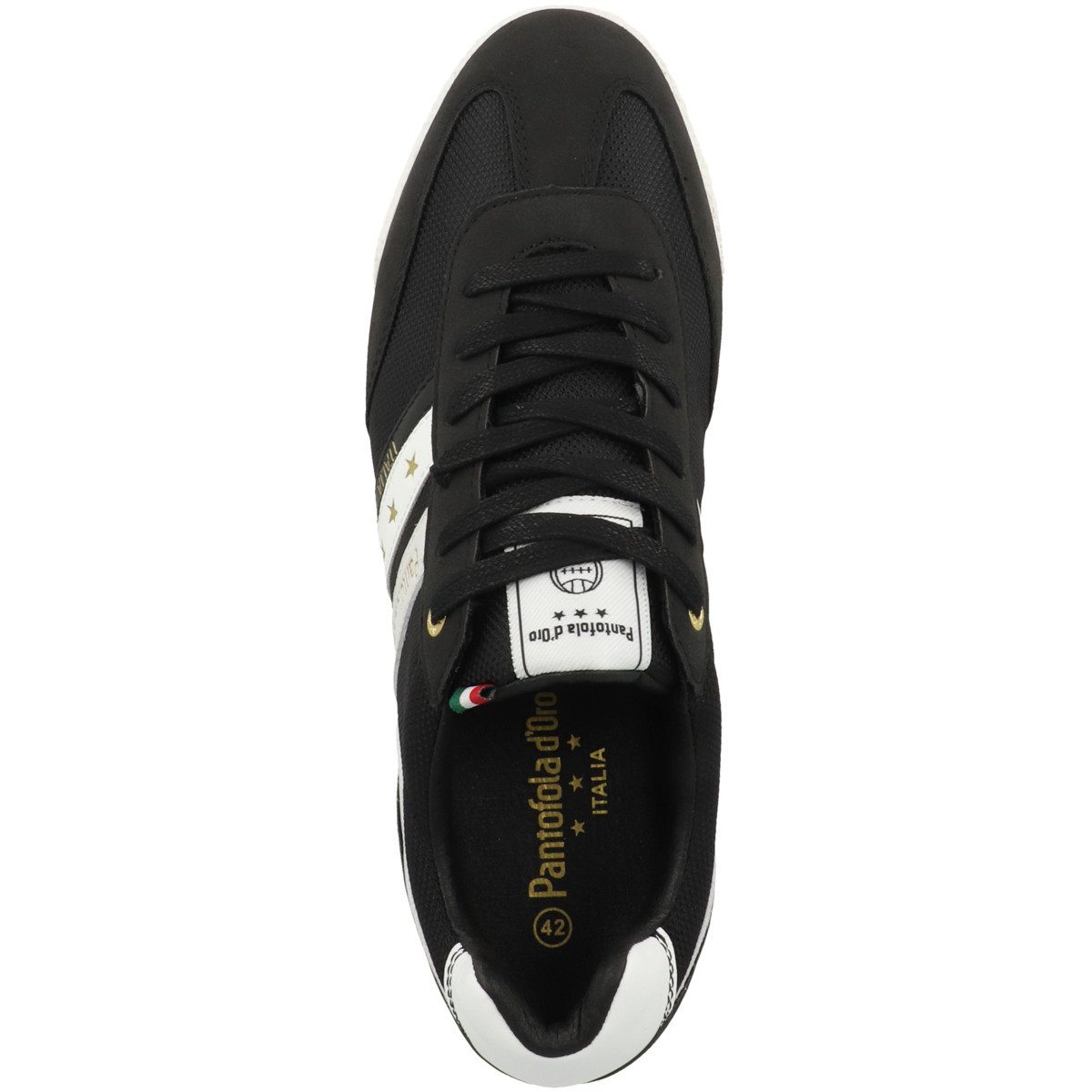Pantofola d Oro Vasto N Uomo Low Sneaker Low schwarz