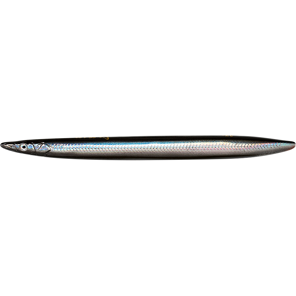 Savage Gear Meerforellenköder 3D Soft Line Thru (Black Silver)