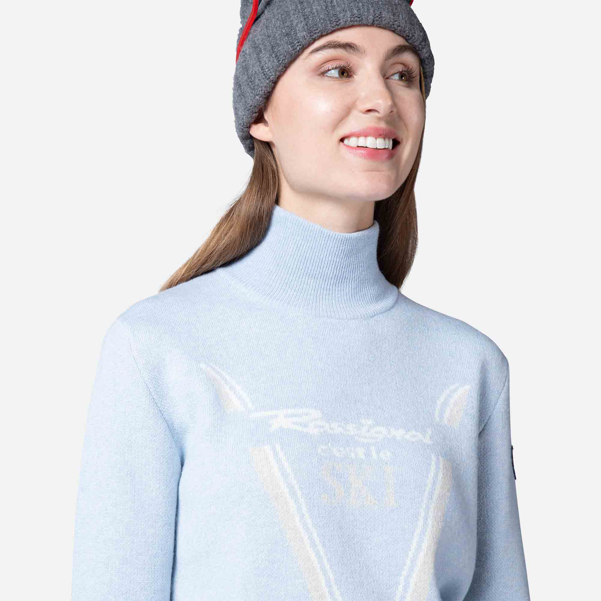 Pull en maille à col haut Victoire femme
