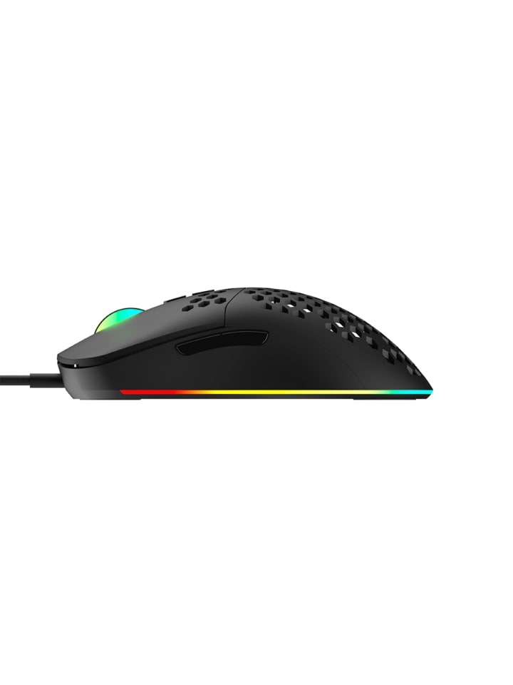 COFI 1453 Qware San Diego Maus – Gaming Maus mit USB-Anschluss & in Schwarz günstig kaufen onesize
