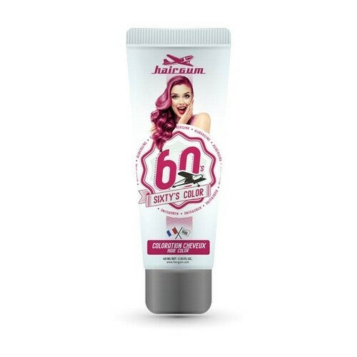 Hairgum Sixty's полутрајна боја за косу 60 мл розе