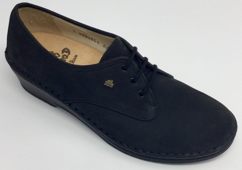 FINN COMFORT Freizeit Schnürer schwarz