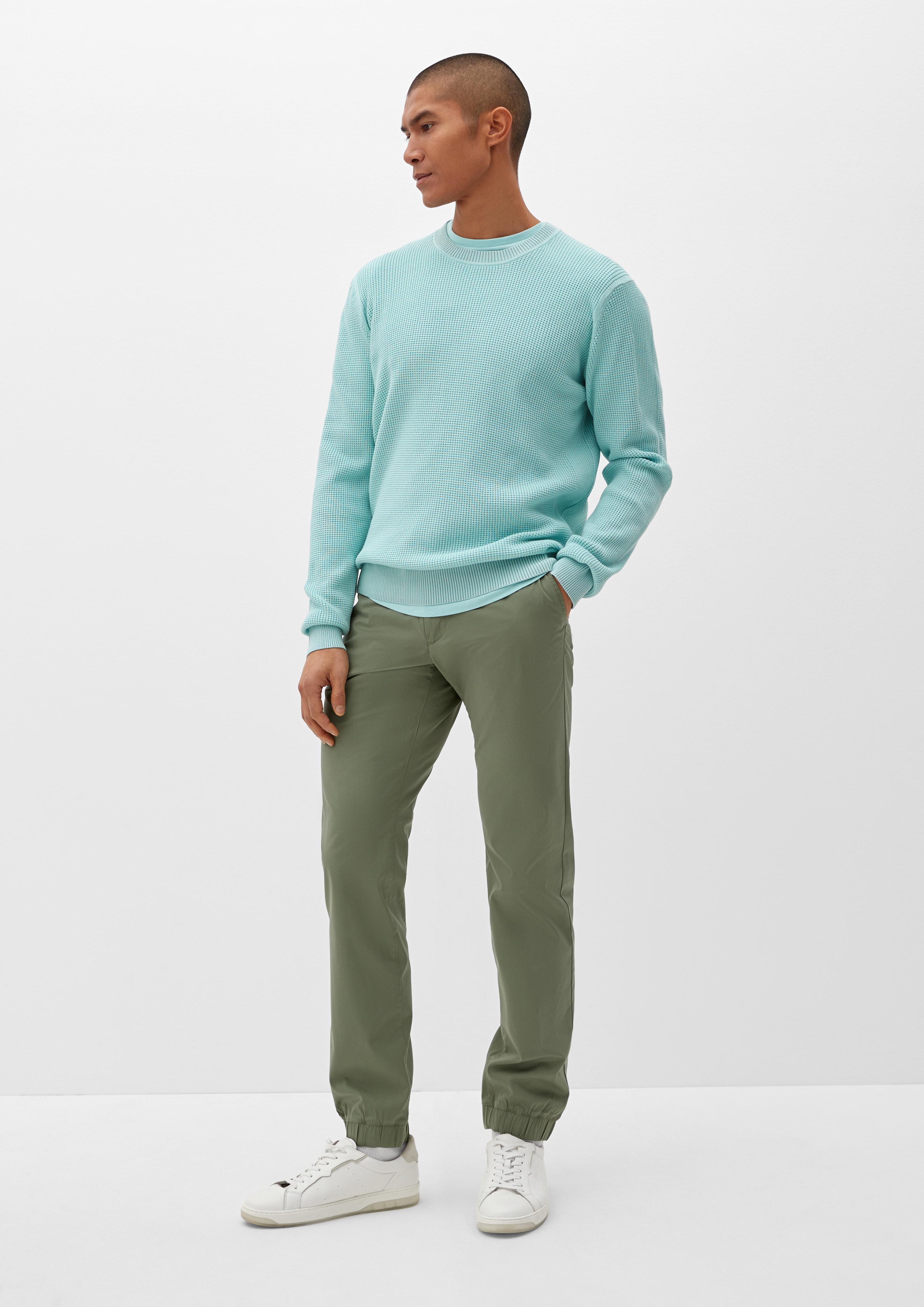 Pullover mit Waffelpiqué-Struktur  2129585-6067