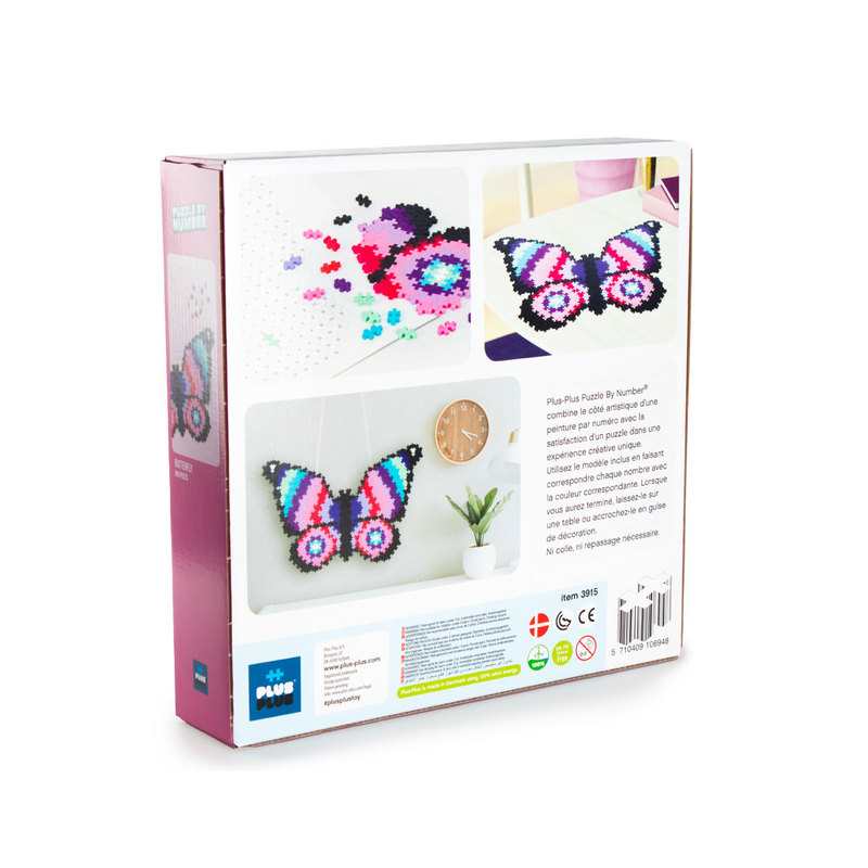 Kit création Papillon 800 pcs Plus Plus