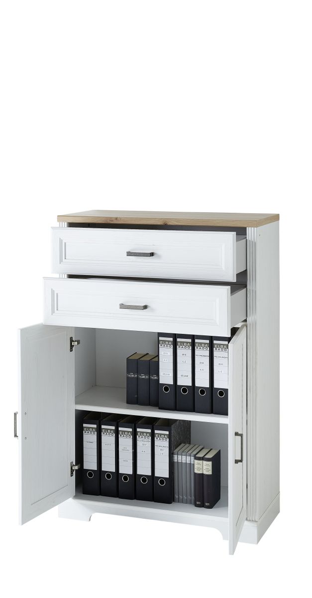 Kombischrank Jasmin Eiche Pinie 86 x 127 cm