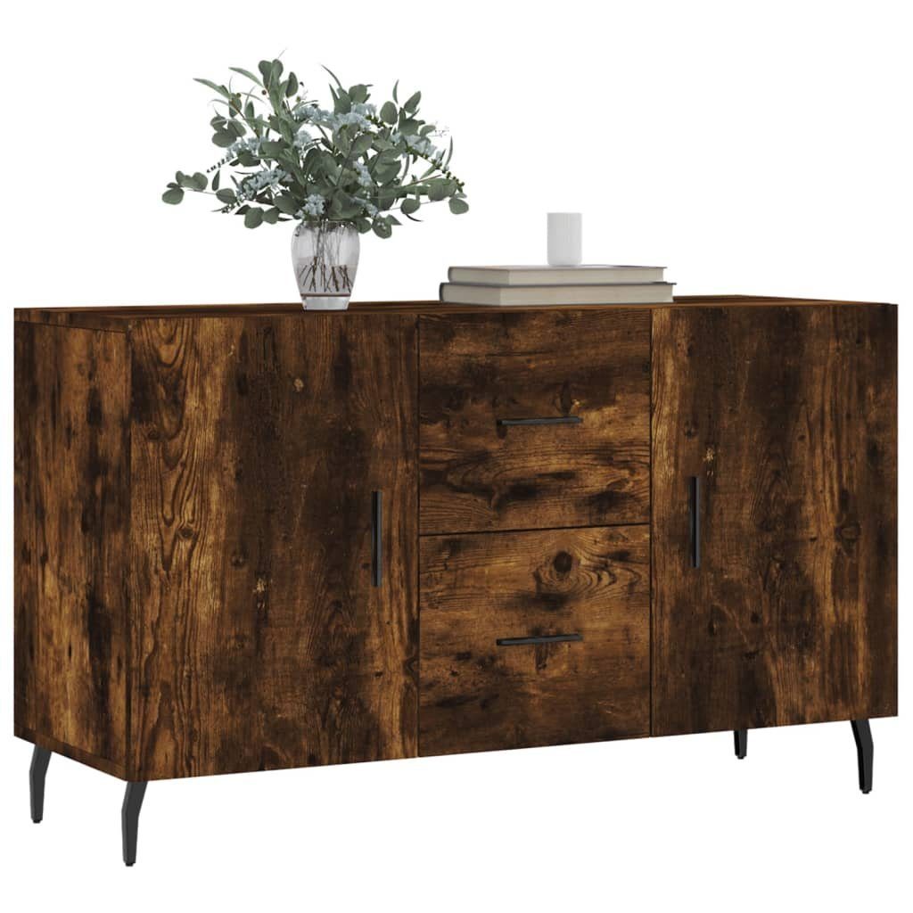 vidaXL Sideboard Sideboard Räuchereiche 100x36x60 cm Holzwerkstoff (1 St)