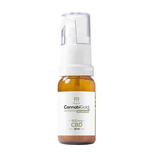 CannabiGold Terpener+ 500 mg CBD 12 ml