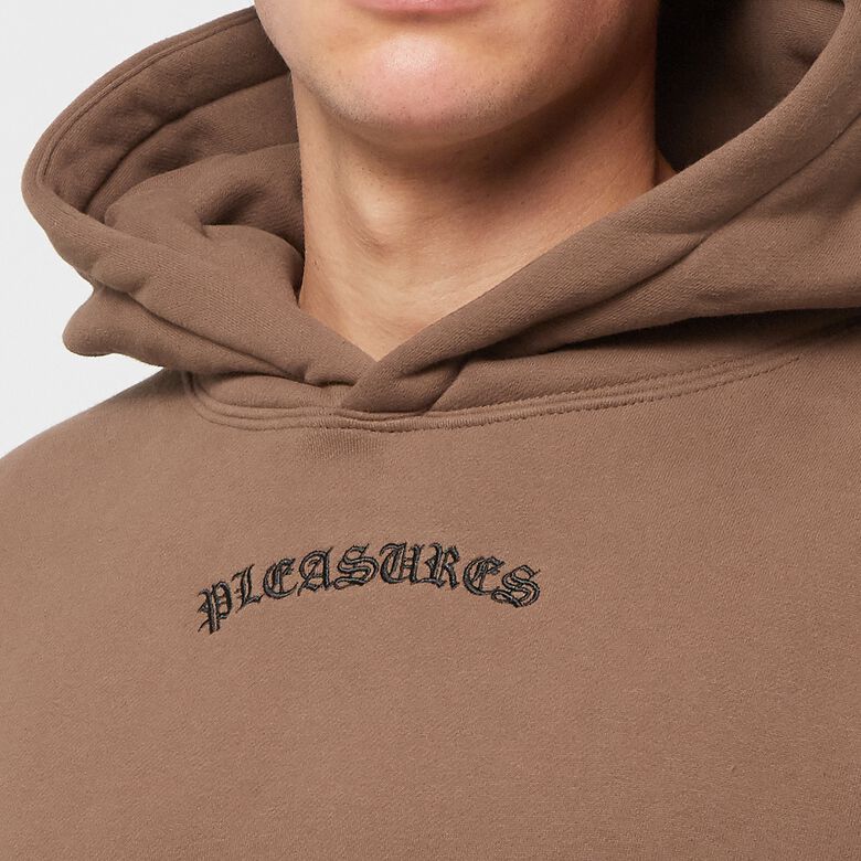 Pleasures Neural Hoodie brown