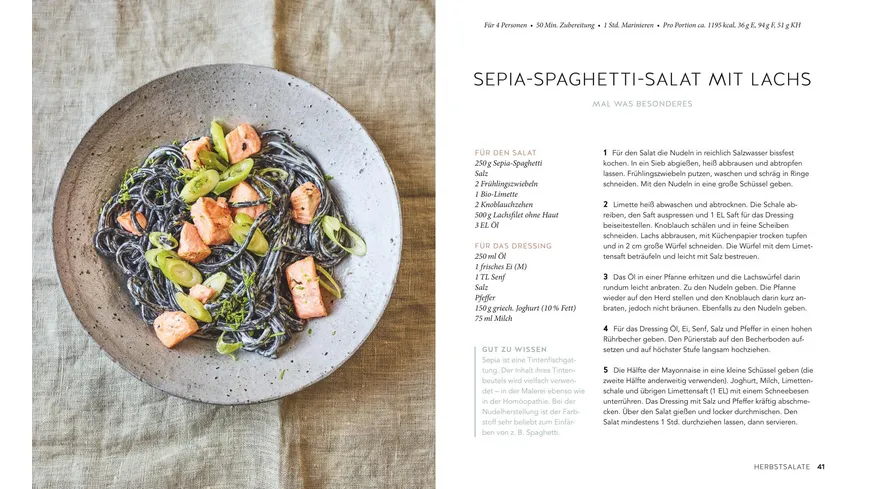 1 Nudel – 40 Salate