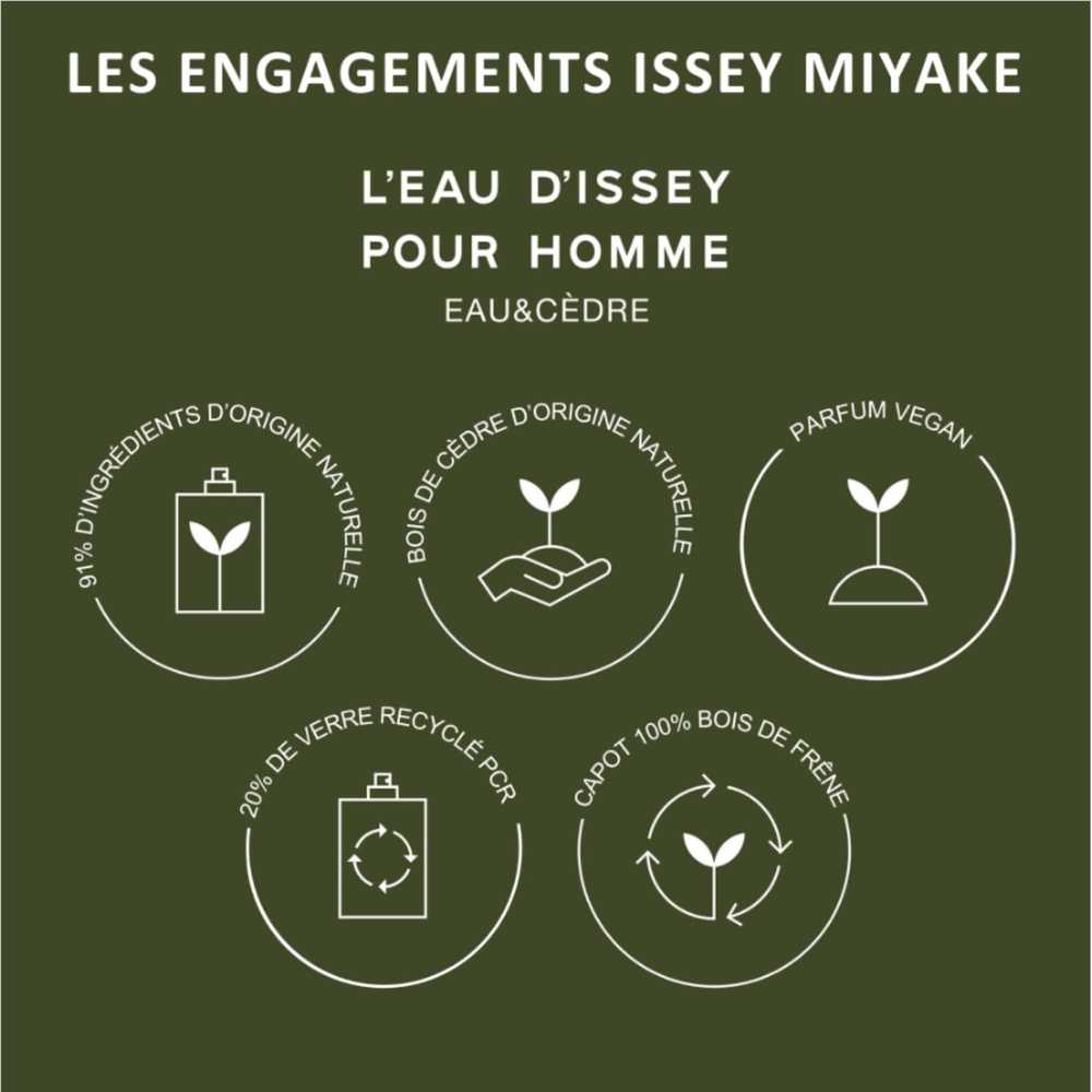 Issey Miyake Eau d'Issey pour Homme Eau & Cèdre Eau de Toilette Intense Eau de Toilette Intense 50ML