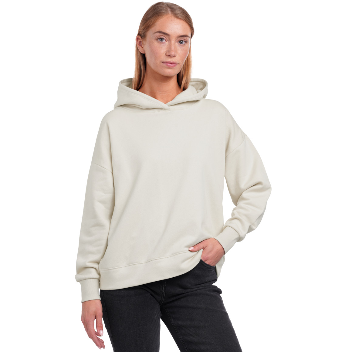 Damen Hoodie mit großem Rücken-Print