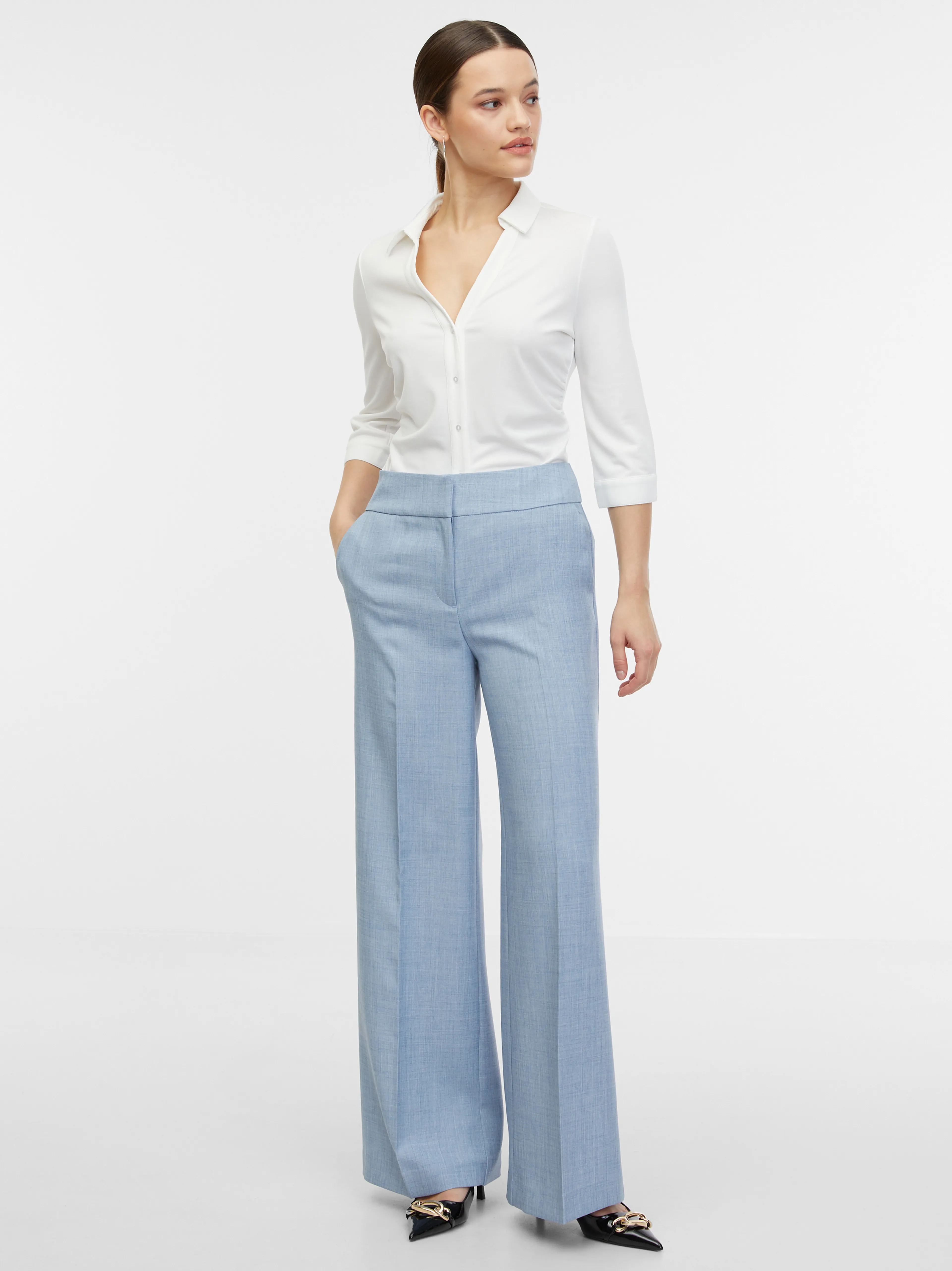 Weiße Bluse ORSAY