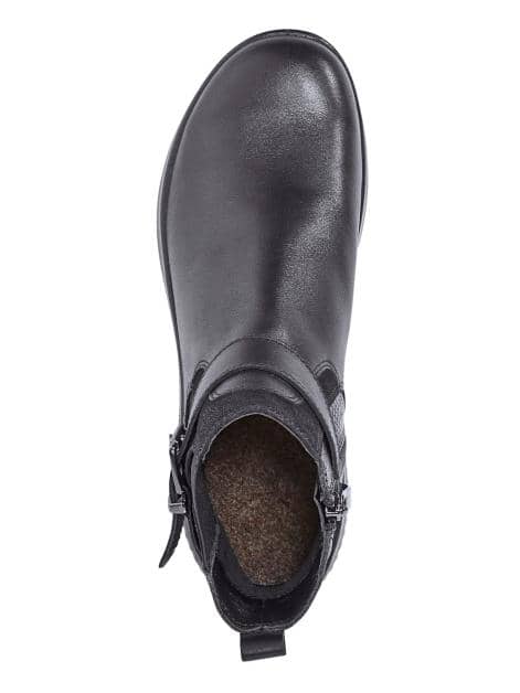Stiefeletten mit Elasteinsatz
