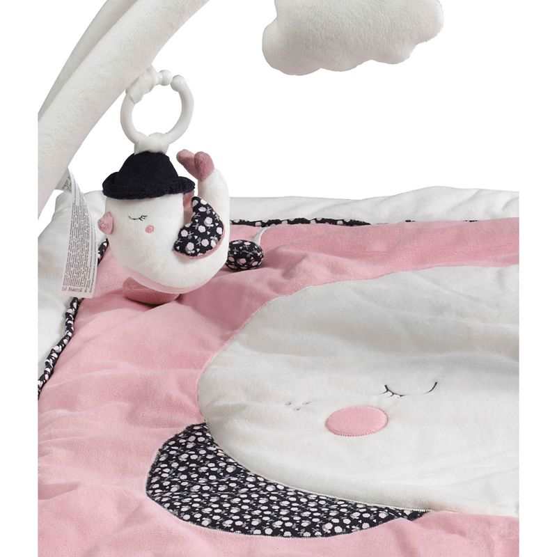 Tapis d'éveil Lune Miss fleur de lune
