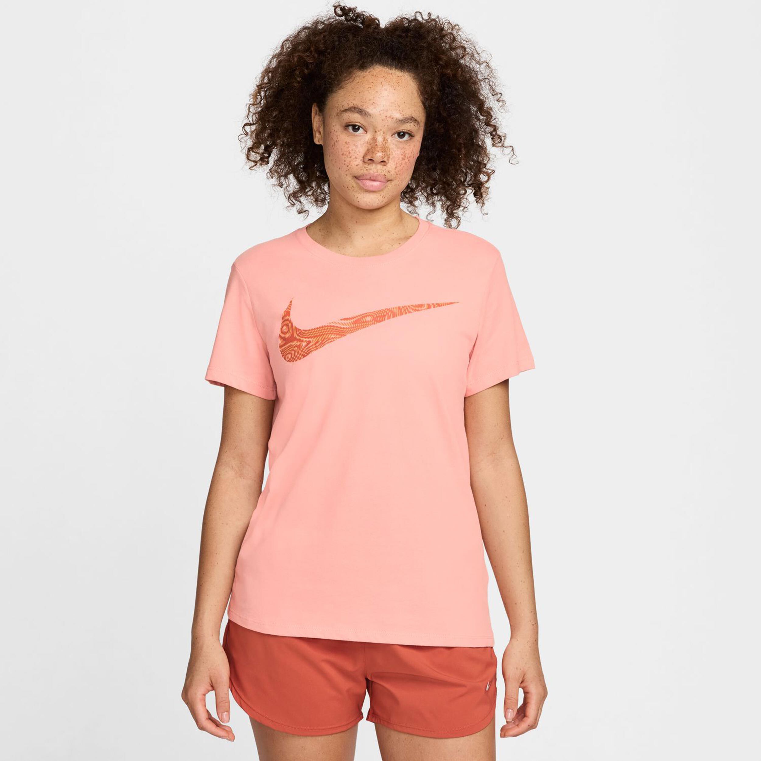 Dri-Fit Slam Short T-Shirt Damen - Apricot