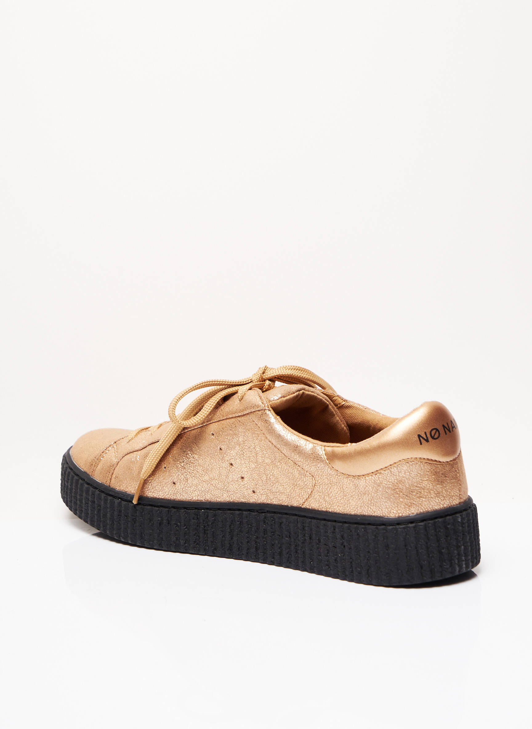 No Name Baskets Femme couleur beige