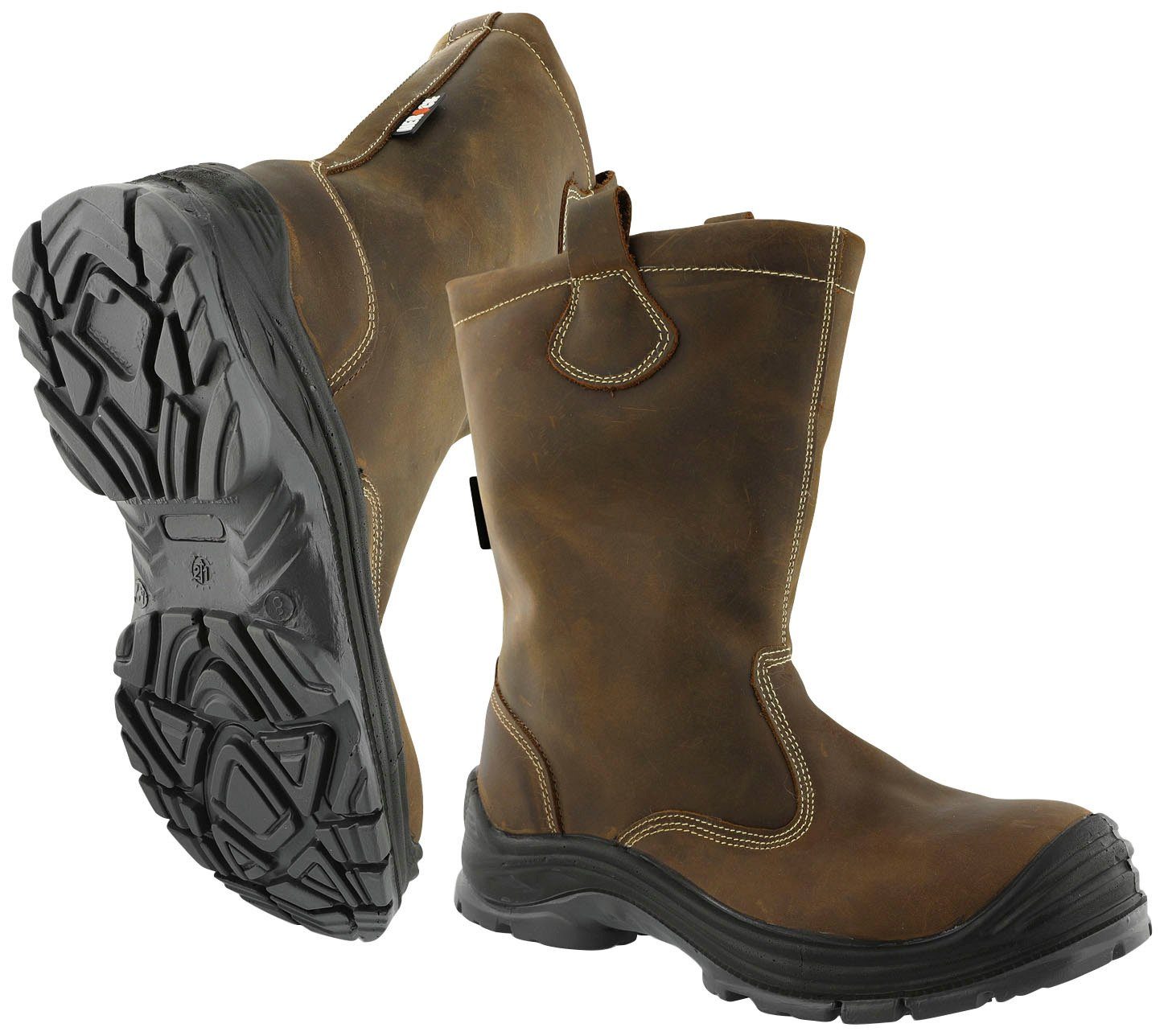 Herock Sicherheitsstiefel Winterstiefel der Sicherheitsklasse S3, gefüttert
