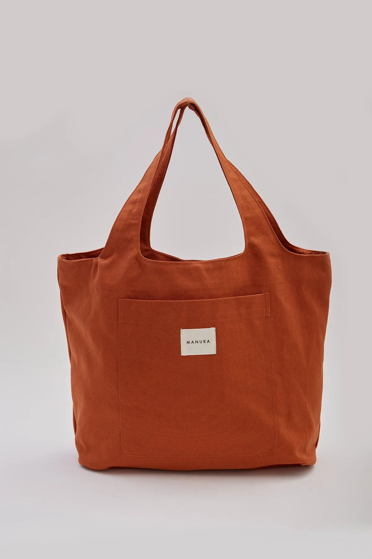 Manuka  GROSSE TASCHE CANVAS-TASCHE ORANGE