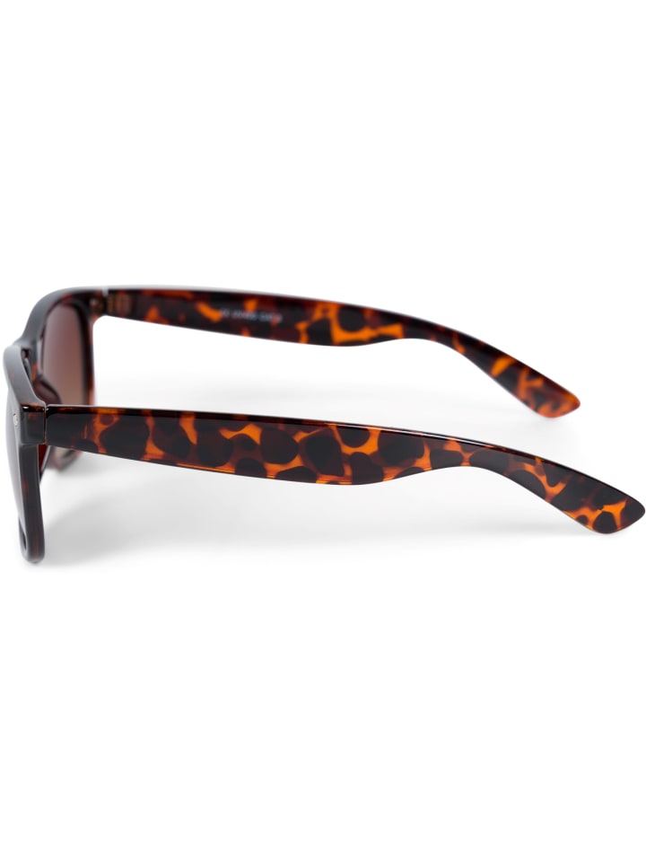 styleBREAKER Nerd Sonnenbrille in Braun Demi / Braun Verlauf günstig kaufen onesize