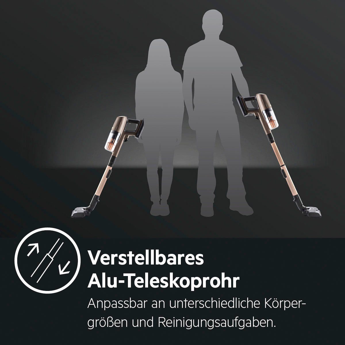 AEG Akku-Hand-und Stielstaubsauger Ultimate 8000 AP81A25ULT, beutellos, 5-stufige Filtration