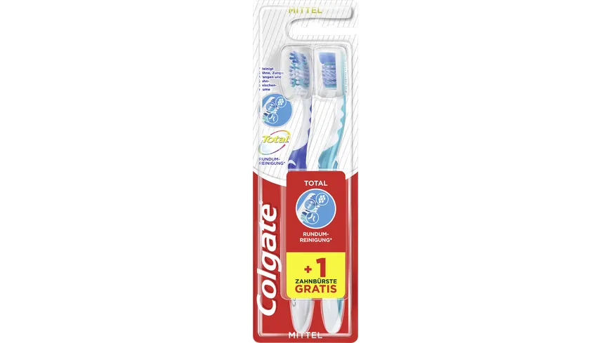 Colgate Zahnbürste Total Rundumreinigung Mittel