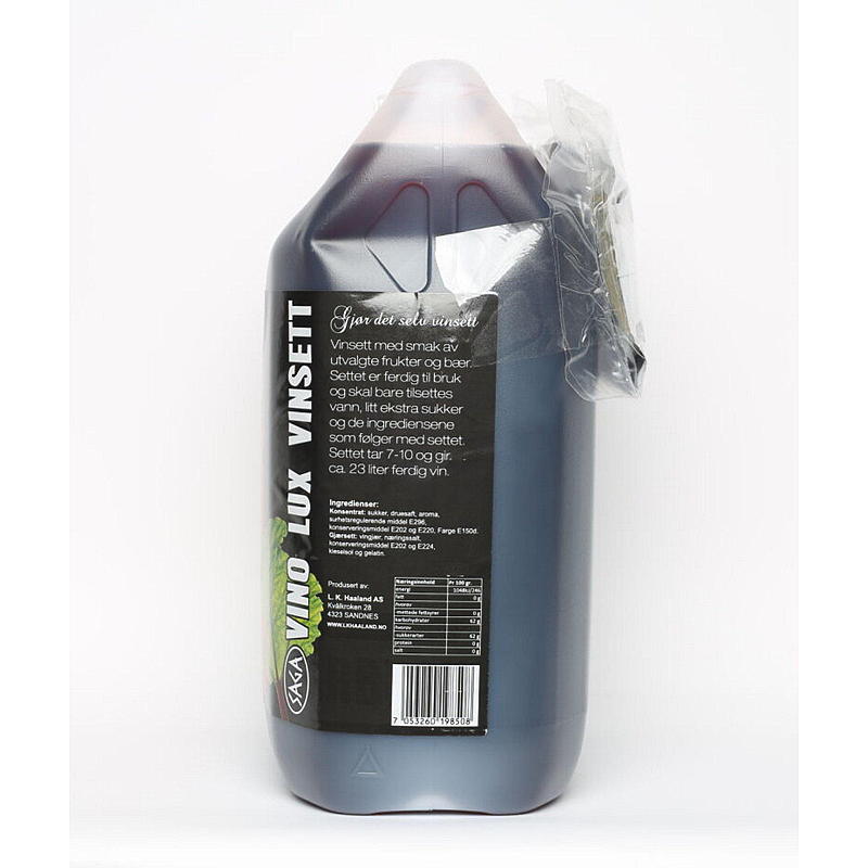 Vino lux Rabarbara m/sukker