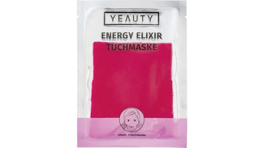 YEAUTY Energy Elixir Tuchmaske