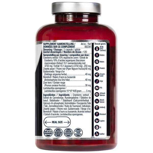 Lucovitaal Cranberry X-Tra Capsules 120 pièces