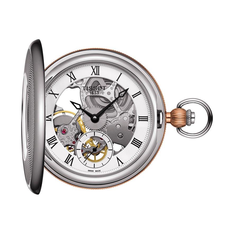 Tissot Taschenuhr Bridgeport Mechanical Skeleton
