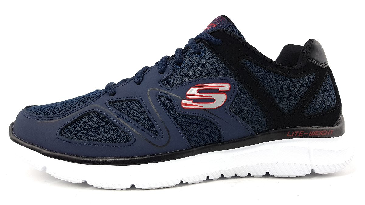 Skechers Satisfaction 58350 Blau NVBK Navy