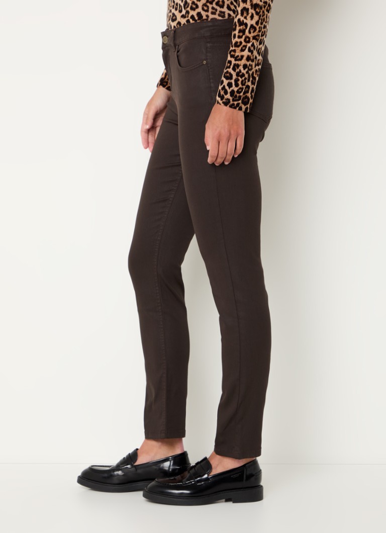 Blugi skinny cu talie înaltă și decolorare de la Gerard Darel Nouria