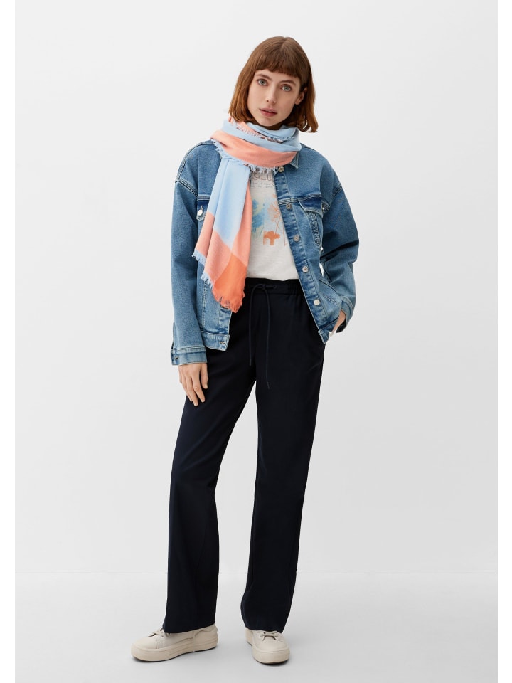 s.Oliver Schal in Blau günstig kaufen 1