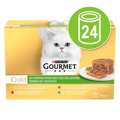Megapack Gourmet Gold Terrine 24 x 85 g