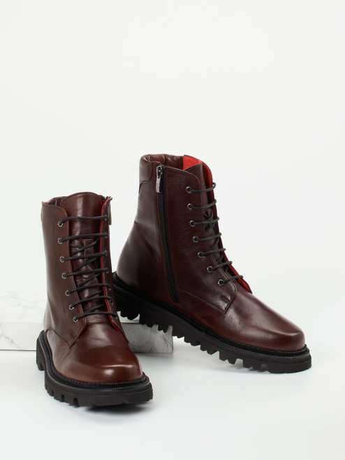 Schnürstiefelette-17232090019 Pas de Rouge