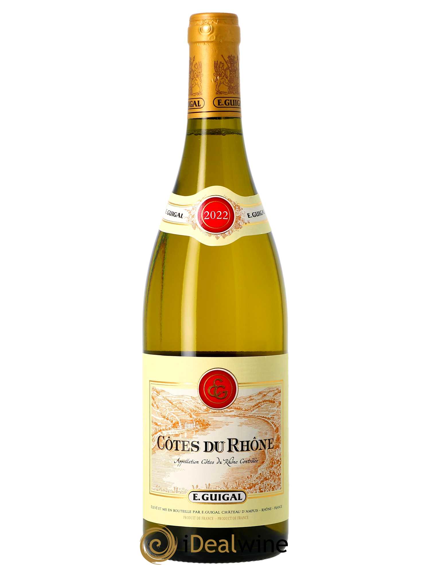Côtes du Rhône Guigal  2022 - Lot de 1 Bouteille
